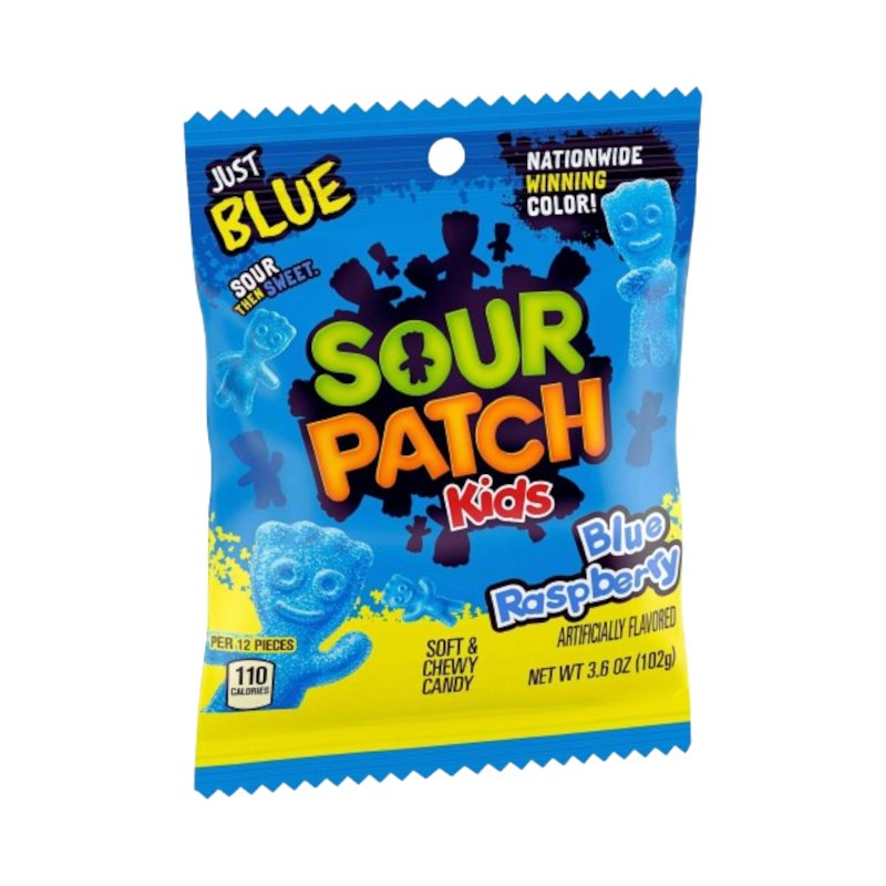 Sour patch kids Blue raspberry