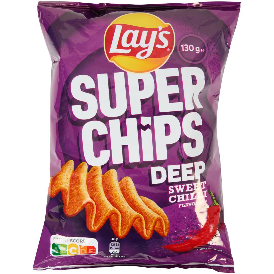 Lays super chips deep sweet chili 130g